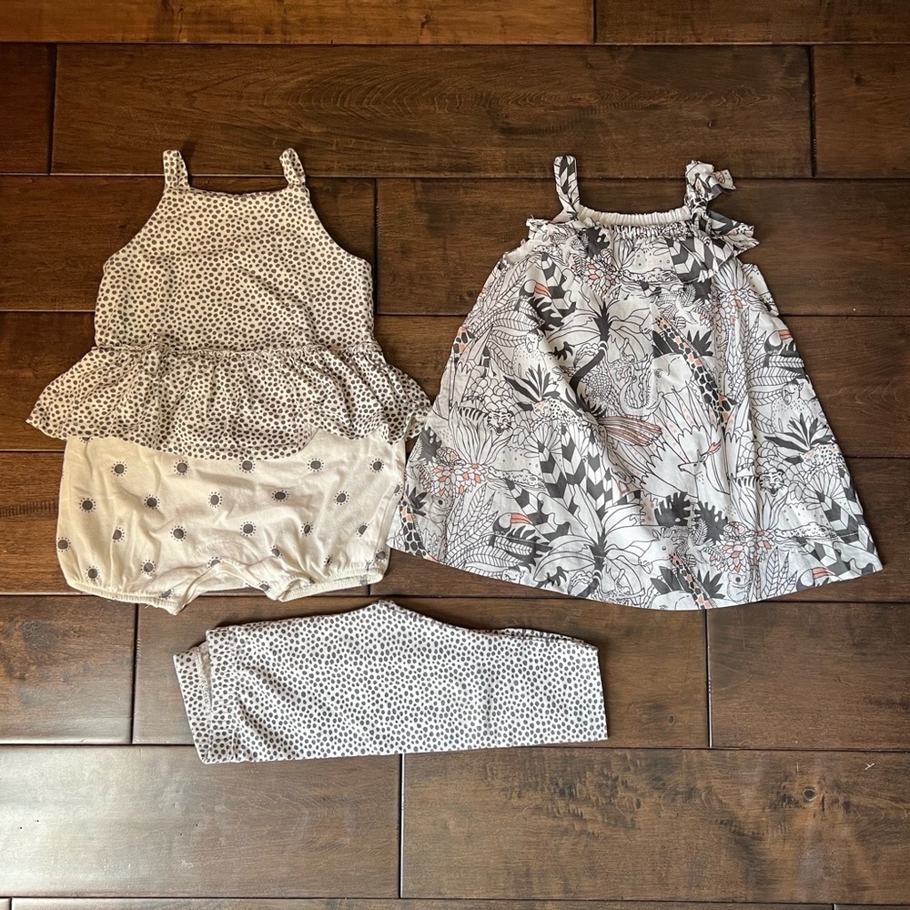 Baby Gap 6-12M Girls Summer Dress Romper Outfit Bundle